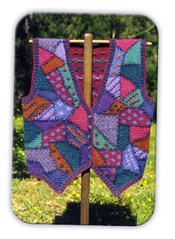 Family Quilt Tuxedo Vest
